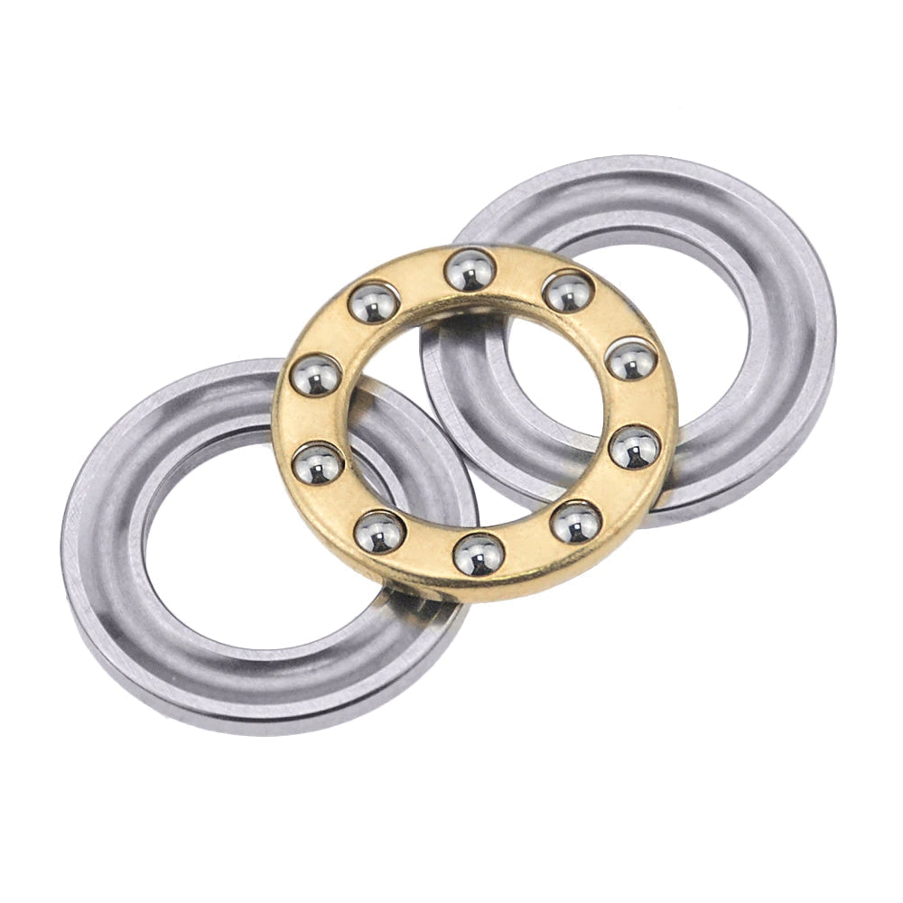 Produktbild von 4 Stück F8-22M Axialkugellager – 8x22x7 Mm, Miniatur-Drucklager, Gehärteter Stahl, Für Maschinenbau & Elektromotoren
