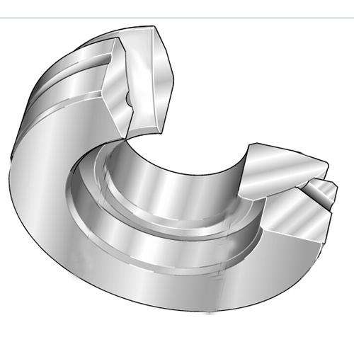 GE45-AX Elges Vinkelkontaktledlager 45x120x36.5