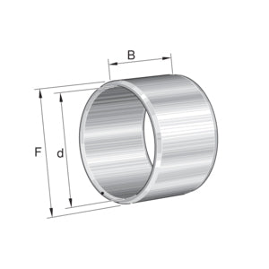 IR8x12x12-IS1-OF INA Innerring, Nållager 8x12x12