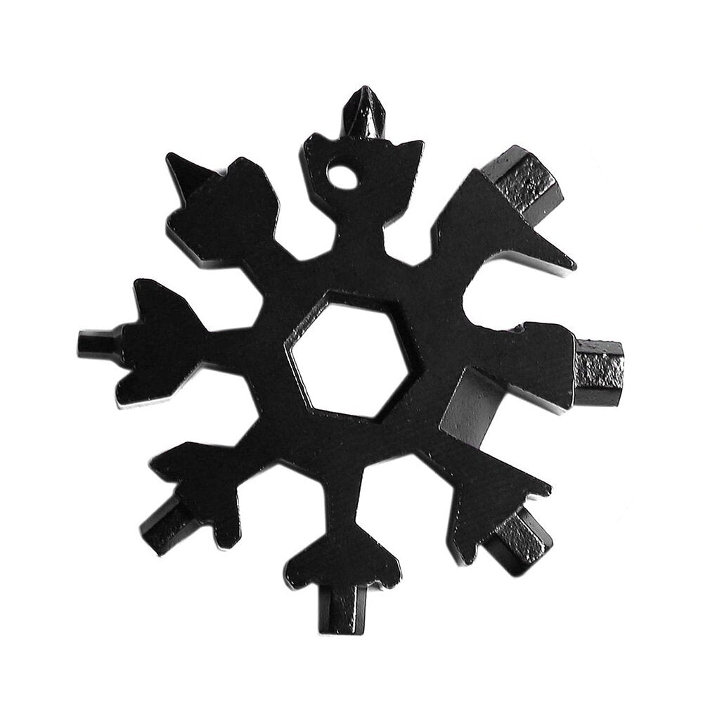 Nyckelring Snöflinga Multiverktyg, 18-Funktioner Generic
